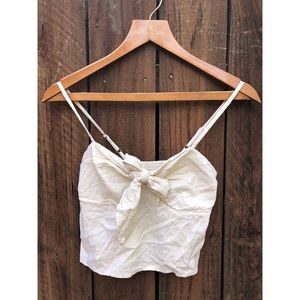 BRANDY MELVILLE knotted tank top